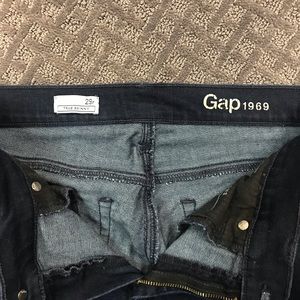 Gap dark skinny jeggings